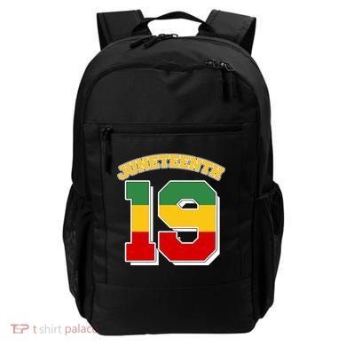Juneteenth 19 Nineteen Jersey  Backpack