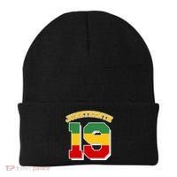Juneteenth 19 Nineteen Jersey  Beanie thumb 0