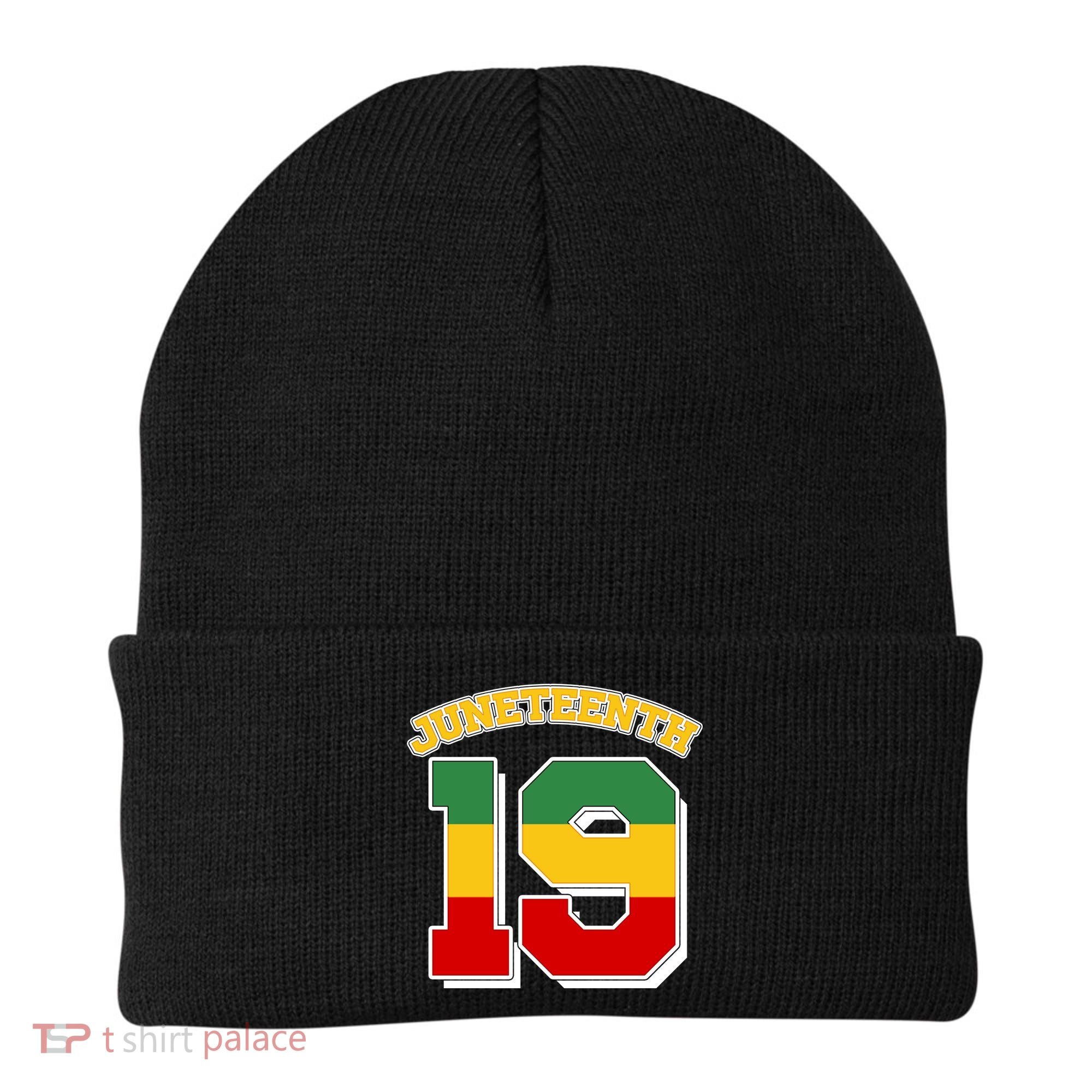 Juneteenth 19 Nineteen Jersey  Beanie