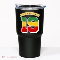 Juneteenth 19 Nineteen Jersey  Tumbler thumb 0