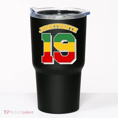 Juneteenth 19 Nineteen Jersey  Tumbler