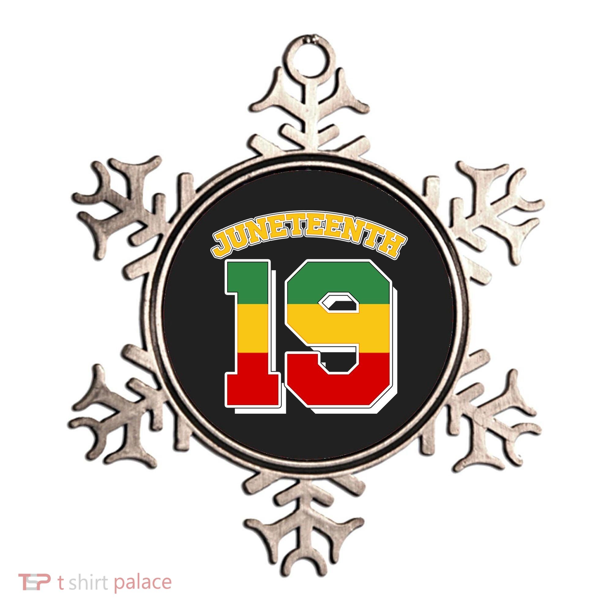 Juneteenth 19 Nineteen Jersey  Ornament