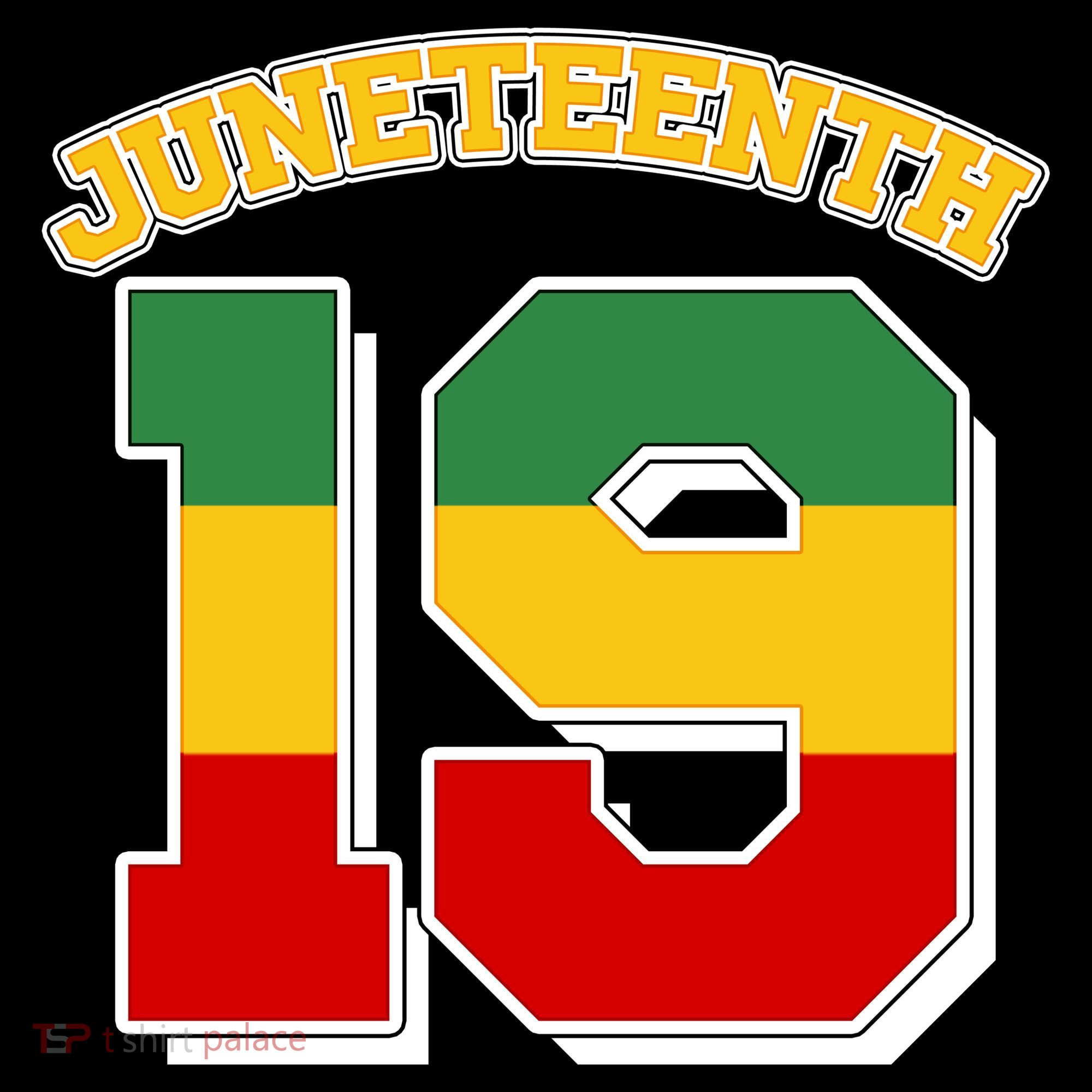 Juneteenth 19 Nineteen Jersey  Ornament