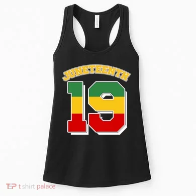 Juneteenth 19 Nineteen Jersey  Women's Tank Top