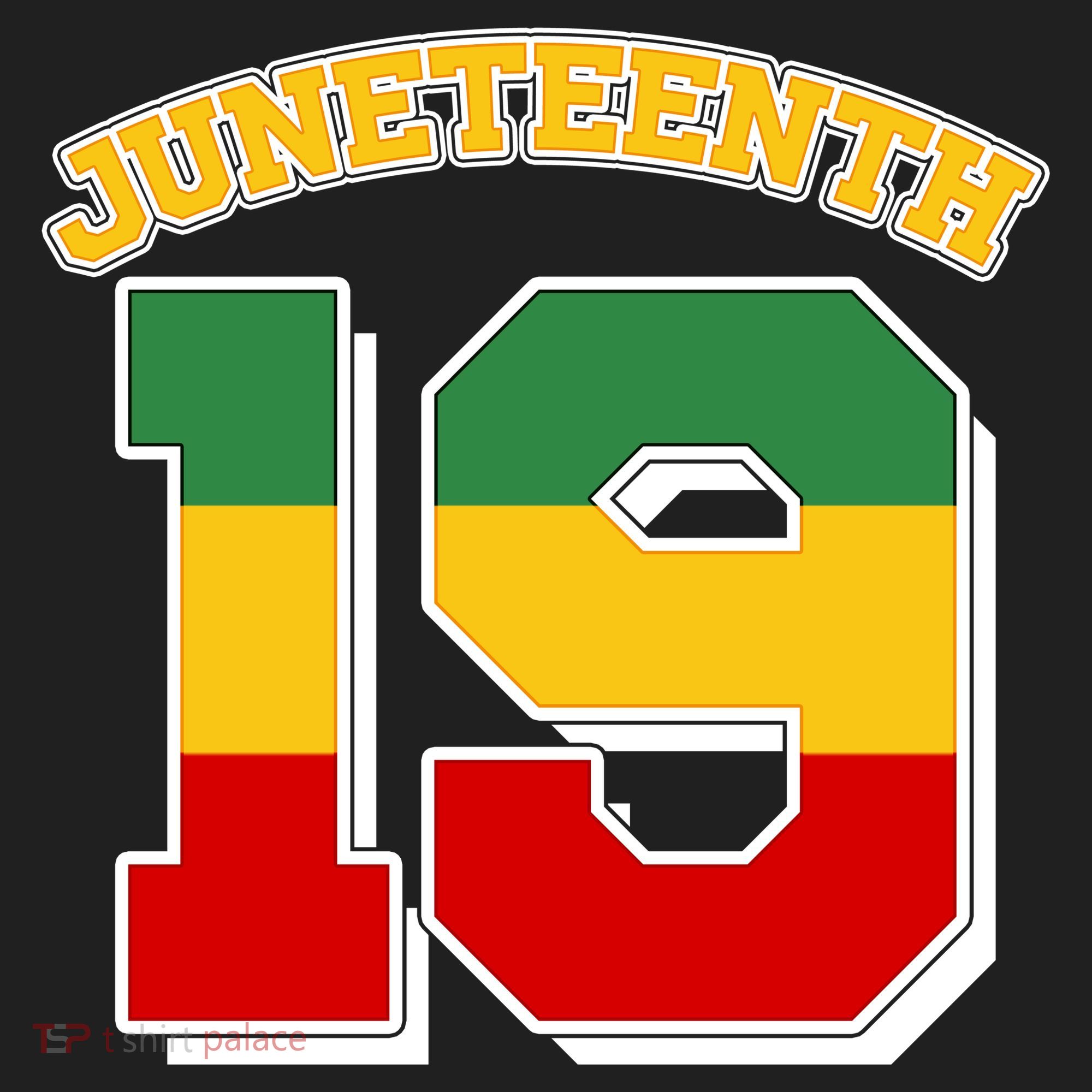 Juneteenth 19 Nineteen Jersey  Golf Towel