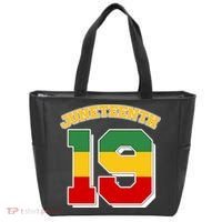 Juneteenth 19 Nineteen Jersey  Tote Bag thumb 0