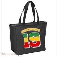 Juneteenth 19 Nineteen Jersey  Tote Bag thumb 2