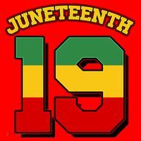 Juneteenth 19 Nineteen Jersey  Santa Hat thumb 1