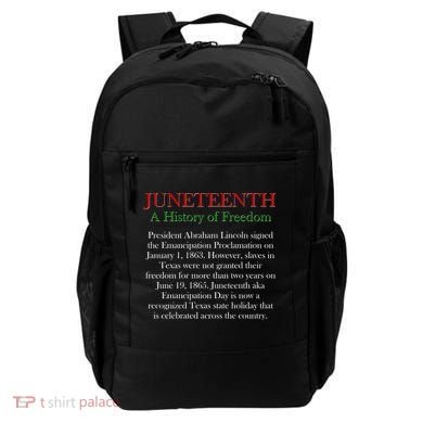 Juneteenth A History of Freedom Backpack