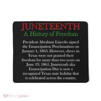 Juneteenth A History of Freedom Mousepad thumb 0