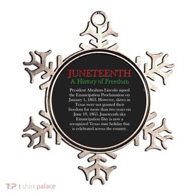 Juneteenth A History of Freedom Ornament