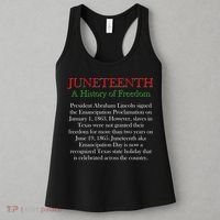 Juneteenth A History of Freedom Women's Tank Top thumb 3
