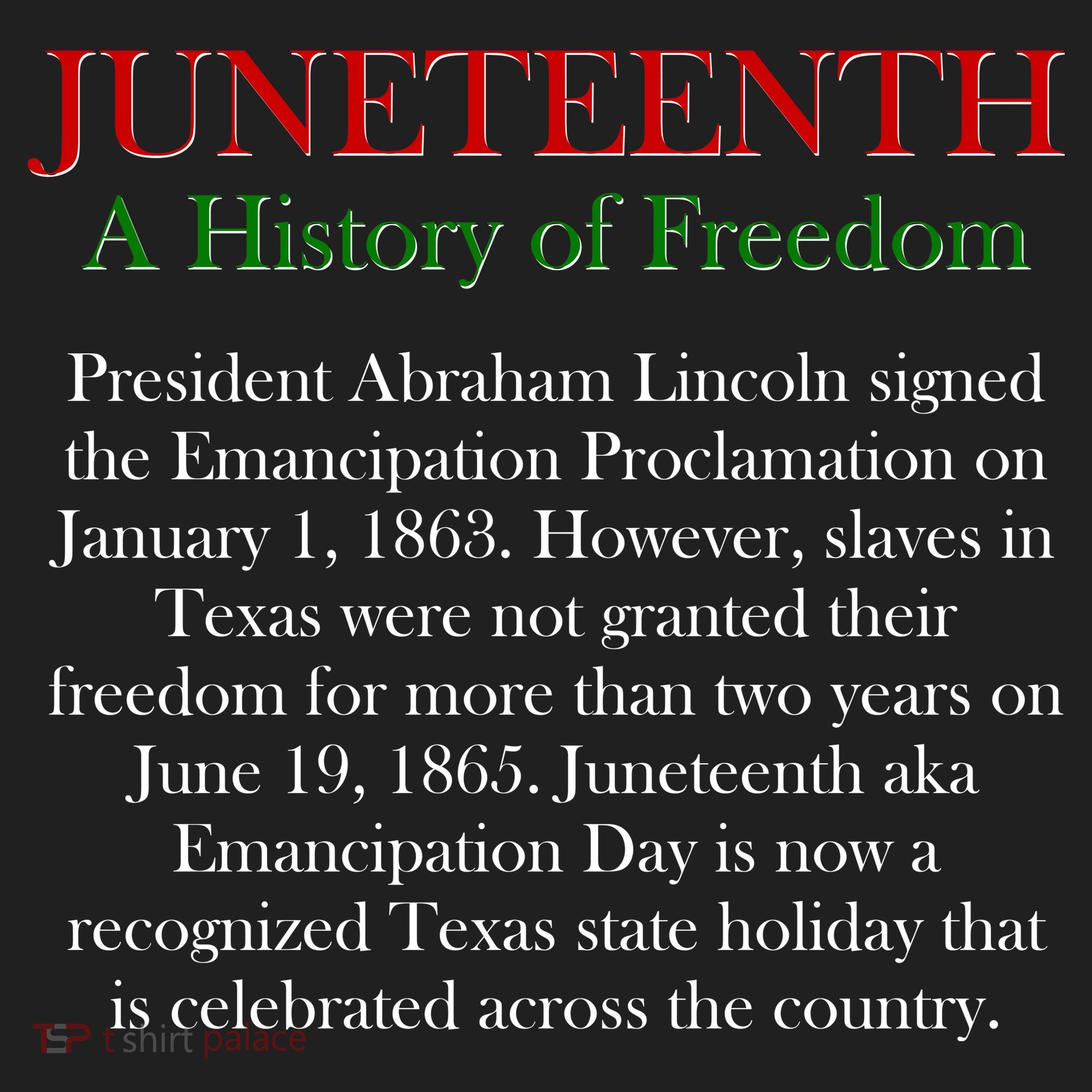 Juneteenth A History of Freedom Golf Towel
