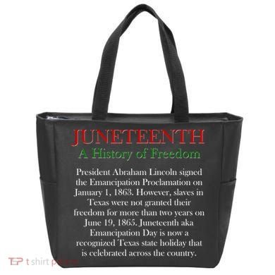 Juneteenth A History of Freedom Tote Bag