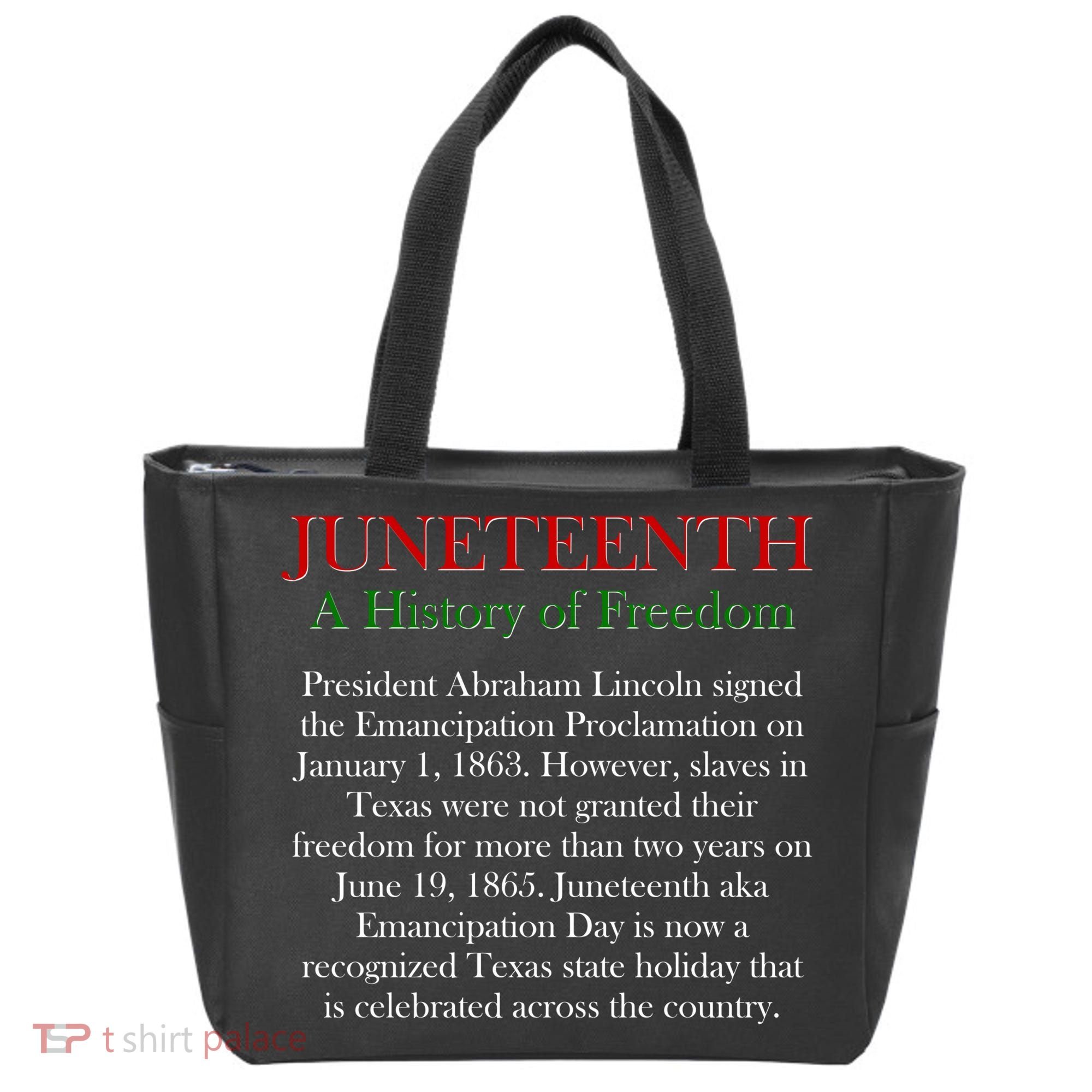 Juneteenth A History of Freedom Tote Bag