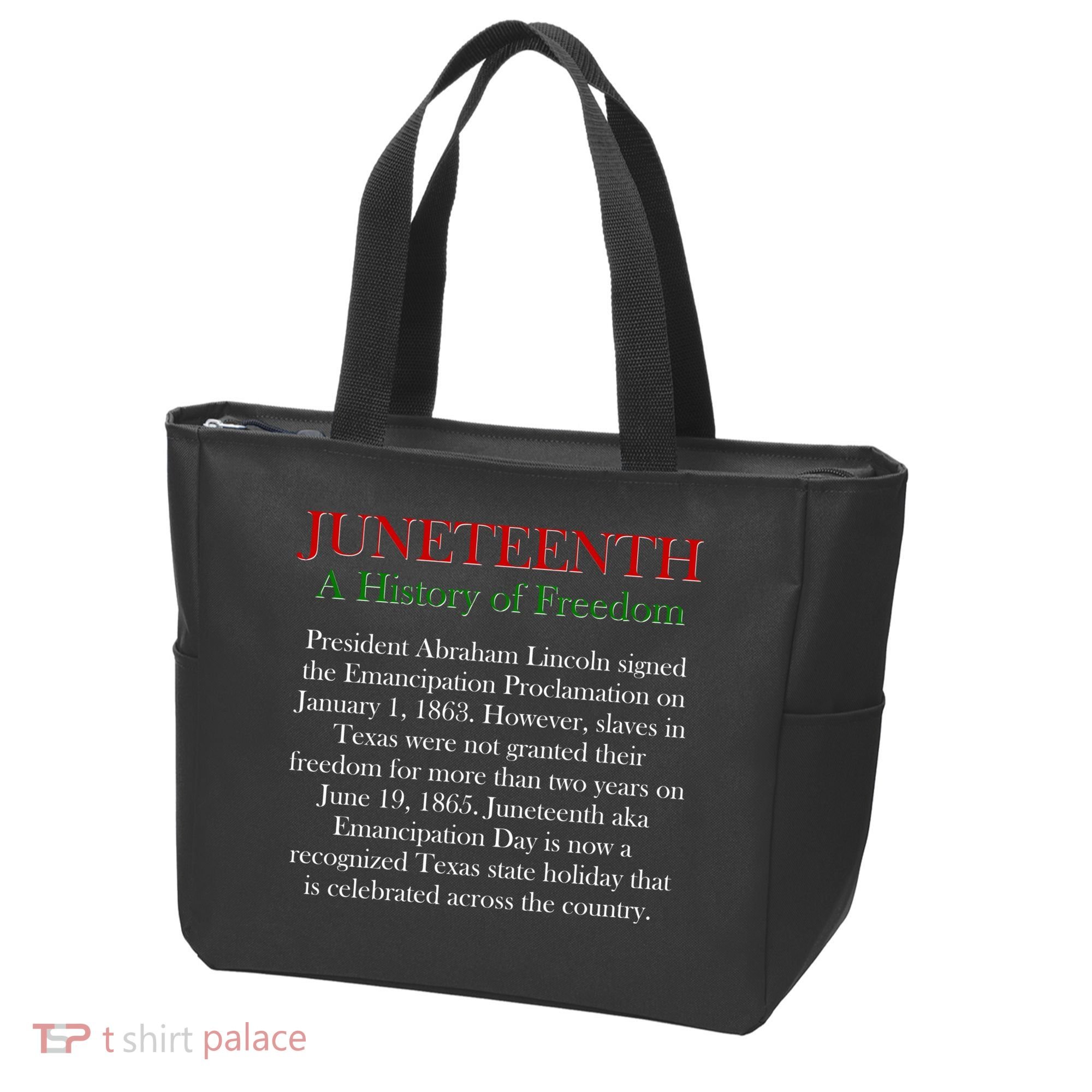 Juneteenth A History of Freedom Tote Bag