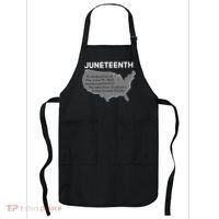 Juneteenth African American Black US History Apron thumb 0
