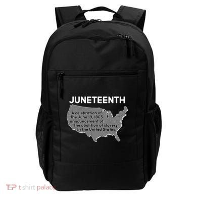 Juneteenth African American Black US History Backpack