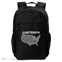 Juneteenth African American Black US History Backpack thumb 0
