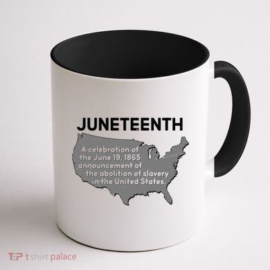 Juneteenth African American Black US History Coffee Mug back