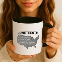 Juneteenth African American Black US History Coffee Mug thumb 3