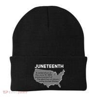 Juneteenth African American Black US History Beanie thumb 0