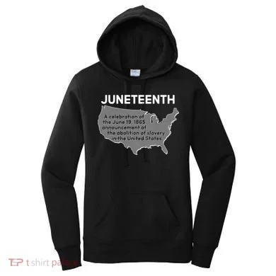 Juneteenth African American Black US History Women's Hoodie