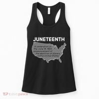 Juneteenth African American Black US History Women's Tank Top thumb 0