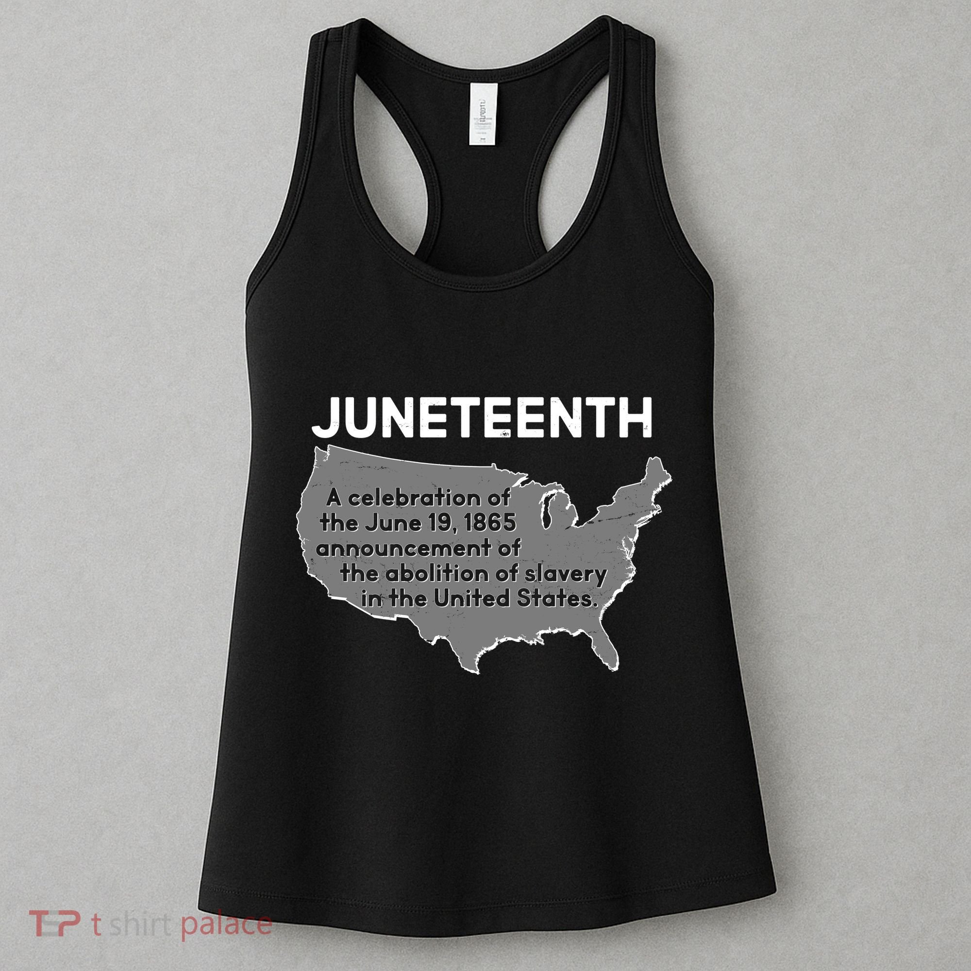 Juneteenth African American Black US History Women's Tank Top