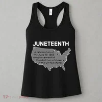 Juneteenth African American Black US History Women's Tank Top thumb 3