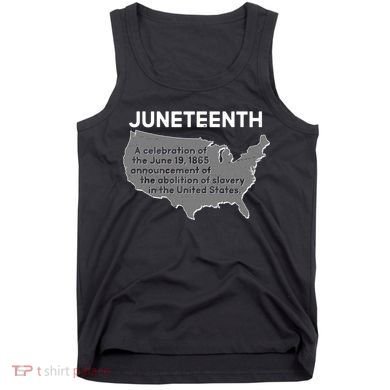 Juneteenth African American Black US History Tank Top