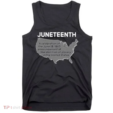 Juneteenth African American Black US History Tank Top