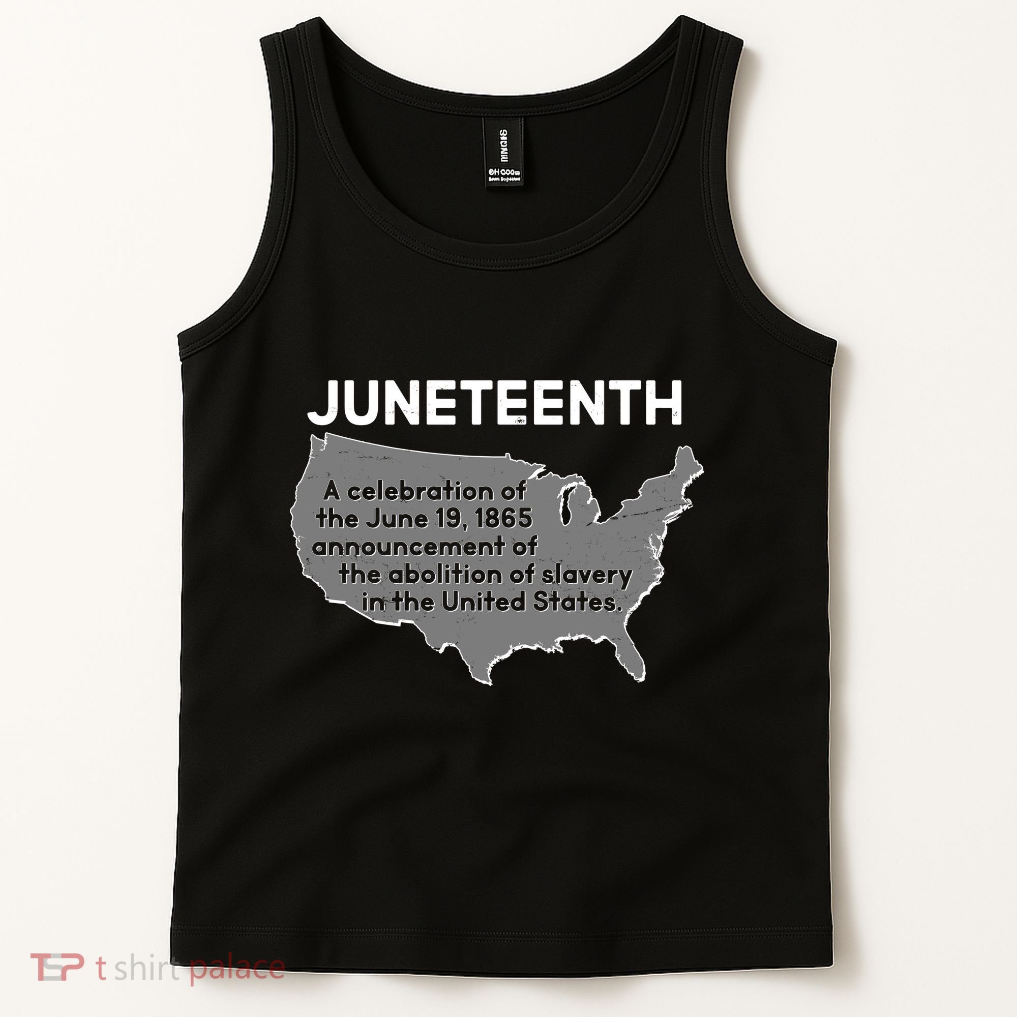 Juneteenth African American Black US History Tank Top
