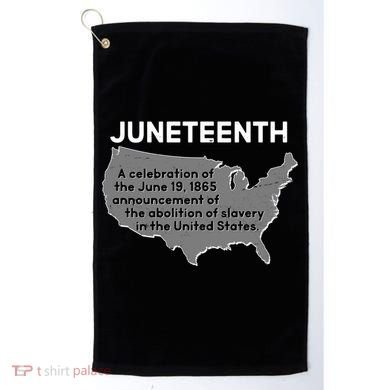 Juneteenth African American Black US History Golf Towel