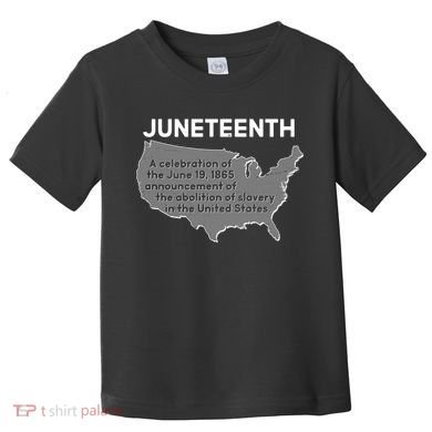 Juneteenth African American Black US History Toddler T-Shirt