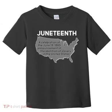 Juneteenth African American Black US History Toddler T-Shirt