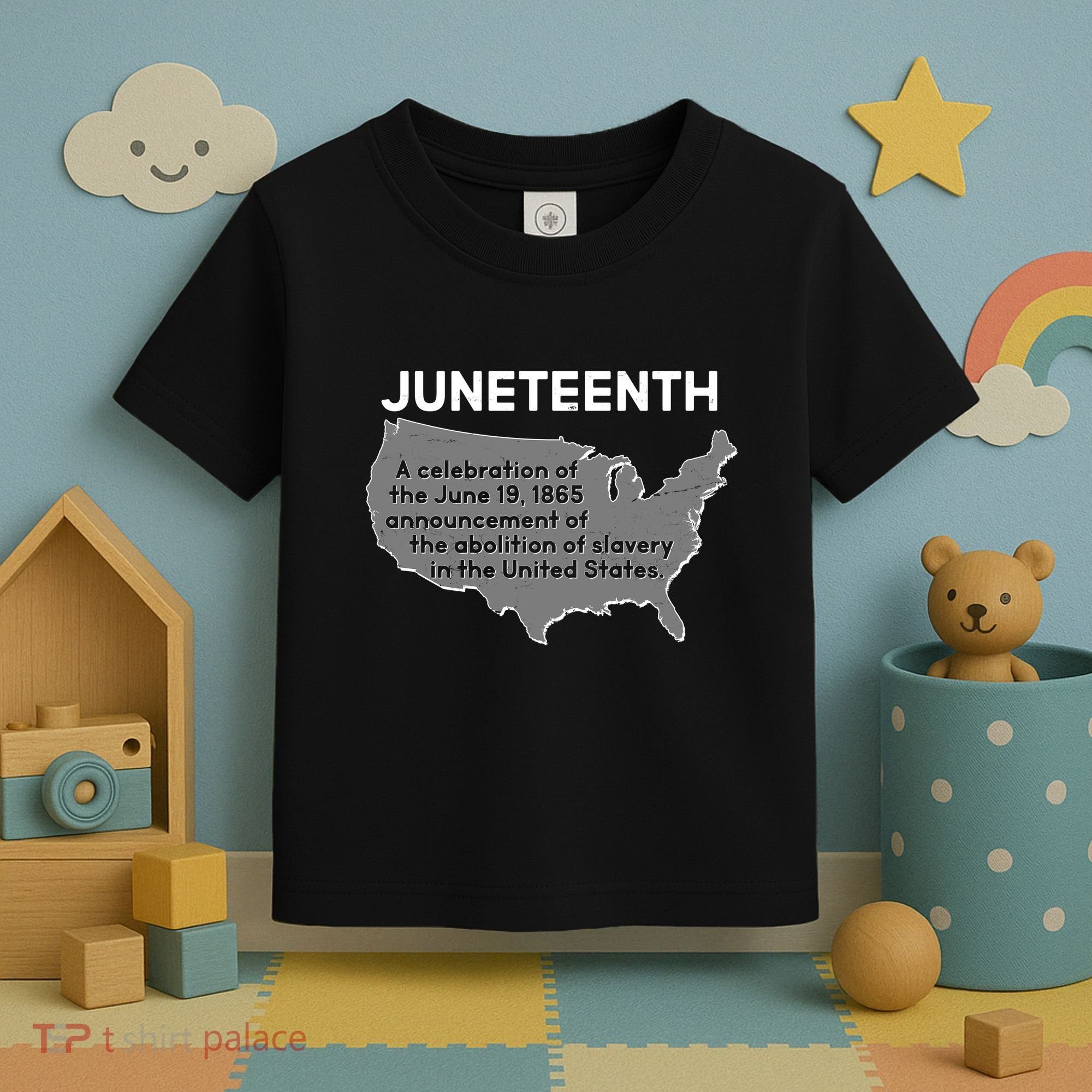 Juneteenth African American Black US History Toddler T-Shirt