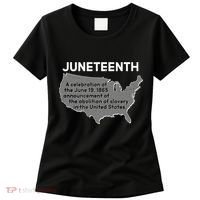 Juneteenth African American Black US History Women's T-Shirt thumb 0