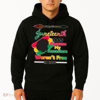 Juneteenth Because My Ancestor Weren't Free 1776 Hoodie thumb 2