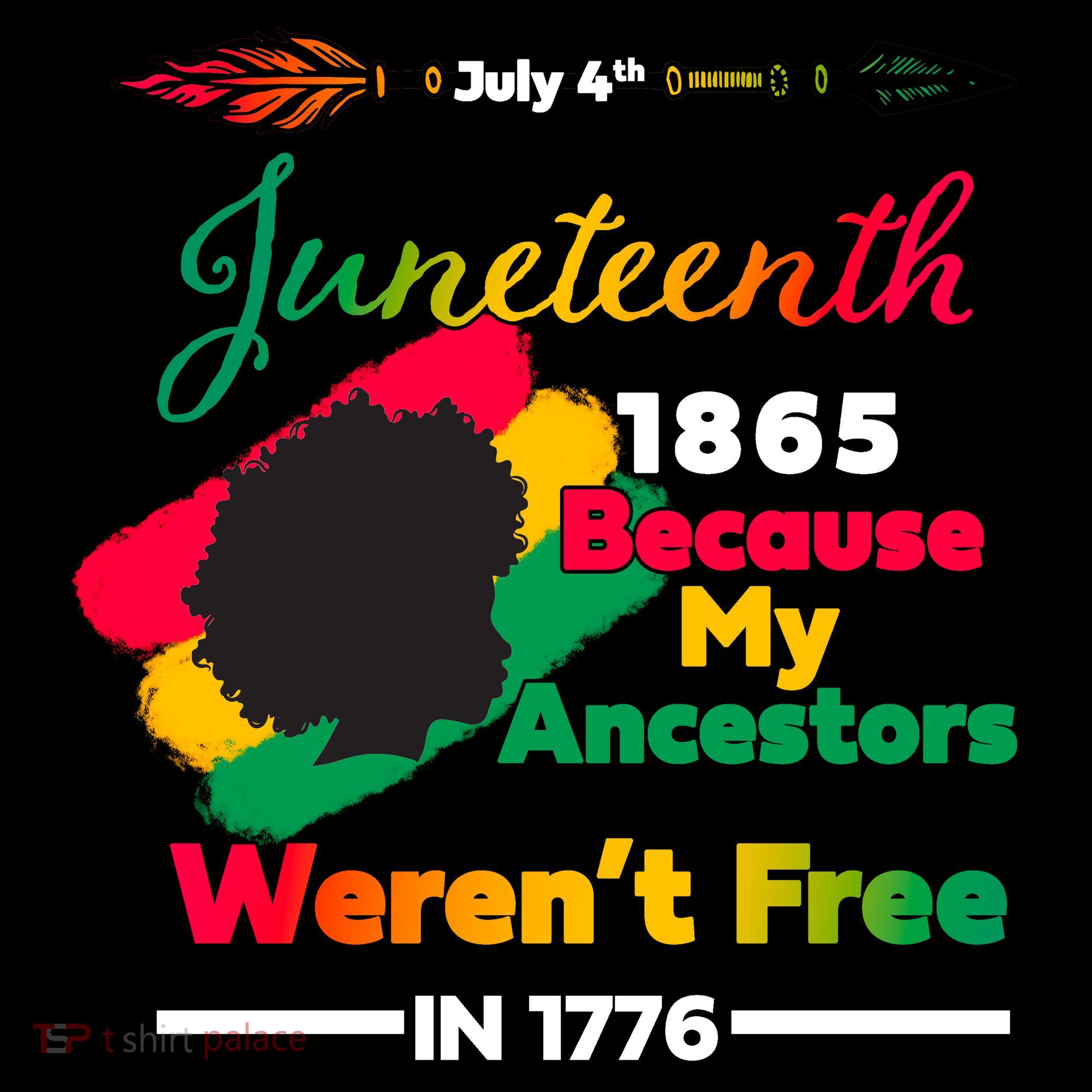 Juneteenth Because My Ancestor Weren't Free 1776 Coffee Mug