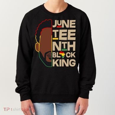 Juneteenth Black King June 19 1865 Women's Sweatshirt