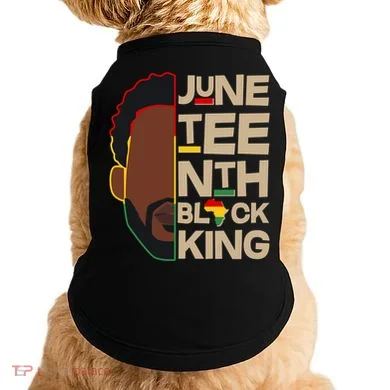 Juneteenth Black King June 19 1865 Doggie Tank