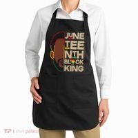 Juneteenth Black King June 19 1865 Apron thumb 2