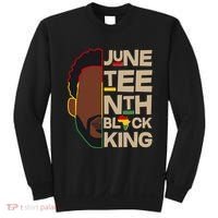 Juneteenth Black King June 19 1865 Sweatshirt thumb 0
