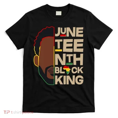 Juneteenth Black King June 19 1865 T-Shirt
