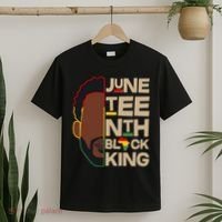 Juneteenth Black King June 19 1865 T-Shirt thumb 2