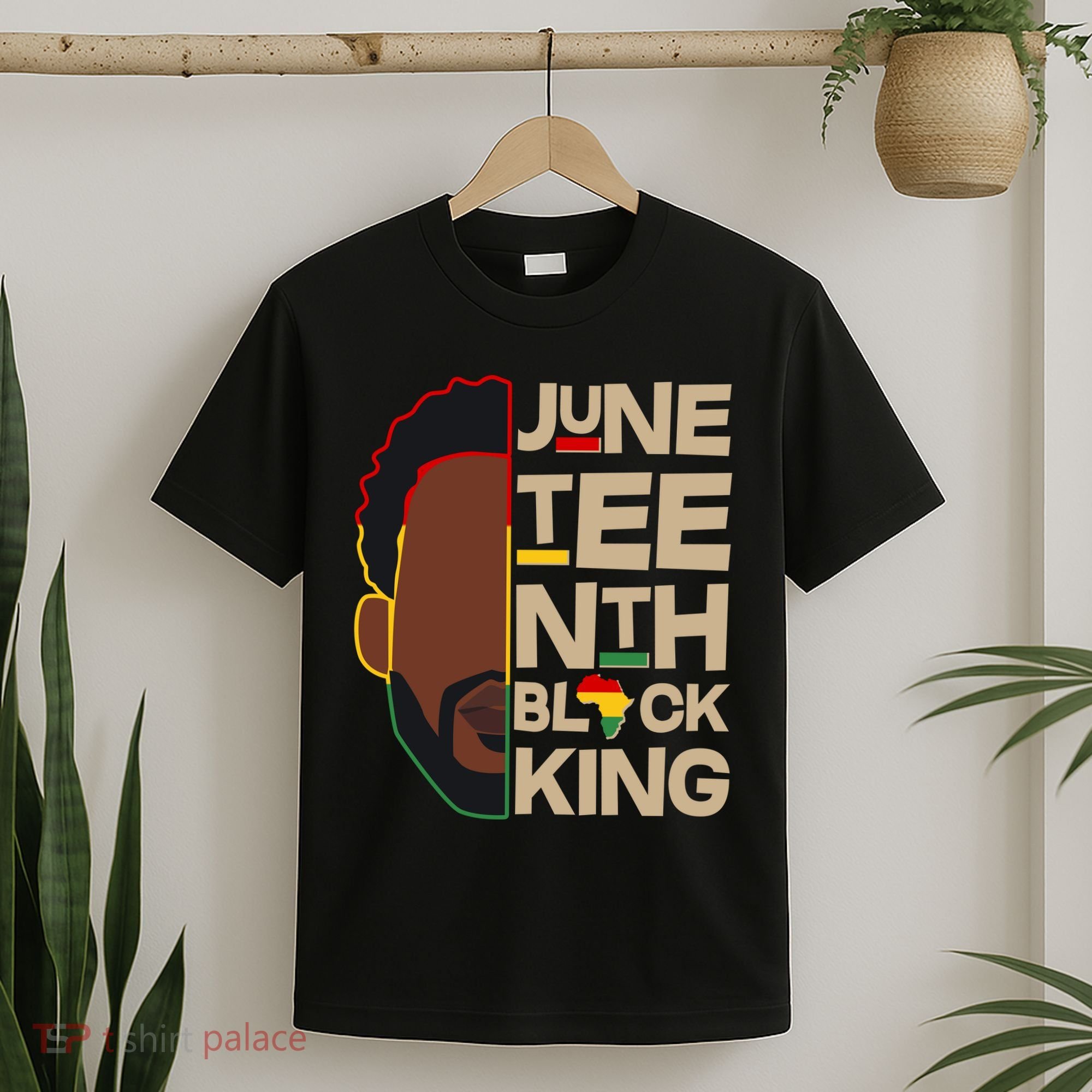Juneteenth Black King June 19 1865 T-Shirt