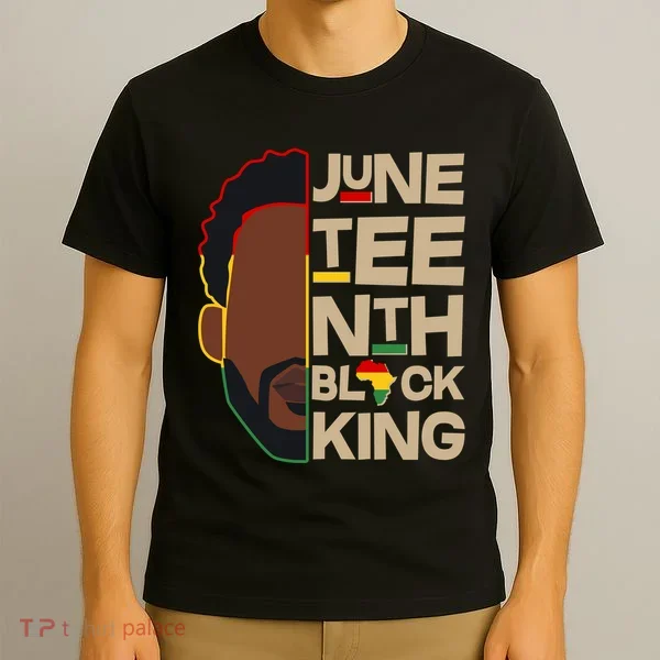 Juneteenth Black King June 19 1865 T-Shirt