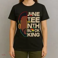 Juneteenth Black King June 19 1865 T-Shirt thumb 4