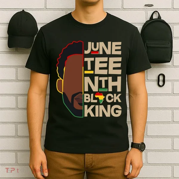 Juneteenth Black King June 19 1865 T-Shirt